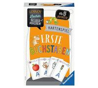 Ravensburger 80659 - Aprende a reírte tú Mismo: primeras Letras, Juego Infantil a Partir de 5 años, Juego Educativo para 2 a 4 Jugadores, Juego de Cartas
