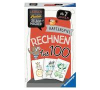 Ravensburger 80660 - Aprender a reír hazlo tú Mismo: cálculo hasta 100, Juego Infantil a Partir de 7 años, Juego Educativo para 1-5 Jugadores, Juego de Cartas, Color Negro