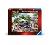 Ravensburger A Country Station - Puzzle de 1000 Piezas para Adultos y niños a Partir de 12 años