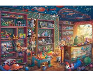 Ravensburger Abandoned Series: Tattered Toy Store 1000 Piezas Rompecabezas para Adultos - 12000636 - Herramientas Hechas a Mano, Fabricado en Alemania, Cada Pieza Encaja Perfectamente