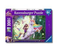 Ravensburger - Academia Unicornio, Puzzle niños 6 años, Puzzle 100 Piezas XXL