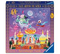 Ravensburger - Aladino y la lámpara mágica, Puzzle niños 5 años, Puzzle de 64 Piezas