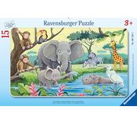 Ravensburger Puzle de Animales del Bosque para niños, 06376