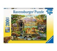 Ravensburger Animales de La Sabana XXL 200pc - Niños Safari Puzle Rompecabezas