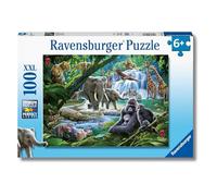 Ravensburger - Puzzles XXL Animales De La Selva | Puzzle 6 Años O Más | Regalo Niño 6 Años O Más De 100 Piezas | Rompecabezas Niños De 36 X 49 Cm Puzzle