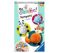 Ravensburger Animals Fantasie 18429 Be Creative Pompon Animales DIY para niños a Partir de 6 años, Multicolor, Neue Version