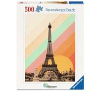 Ravensburger -Arcoíris en París 500 Piezas | Puzzle 500 Piezas Adultos | Rompecabezas Adultos | Mide 49x36 | Ideas Regalo