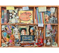 Ravensburger- Arte Rompecabezas de 1000 Piezas de The Artist's Cabinet, Multicolor, 70 x 50 x 0,2 cm (14997)