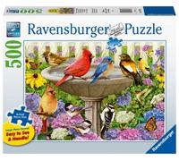 Ravensburger at The Birdbath 500 Piece Large Format Jigsaw Puz (Importación USA)