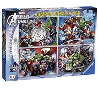 Ravensburger Avengers Rompecabezas 4 x 100 Piezas, Color (70763)