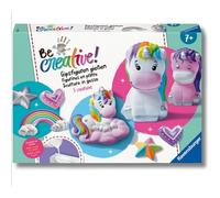 RAVENSBURGER Be Creative Midi XL Esculturas en Yeso Unicornios Juegos Bambú