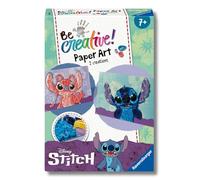 Ravensburger - Be Creative, Paper Art Disney Stitch, Juego Creativo, Manualidades Creativas, Manualidades con Papel, Idea Regalo para Niños y Niñas de 7+ Años