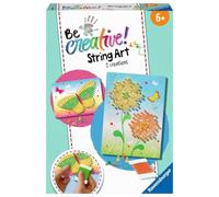 Ravensburger - Be Creative - String Art Midi - Butterflies - Mariposas - Cuadro de hilo tensado - Creación de objetos - Ocio creativo - Actividad relajante y creativa - Desde 6 años - 18241