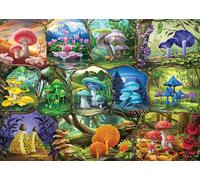 Ravensburger Beautiful Mushrooms 1000 Piece Jigsaw Puzzle for (Importación USA)