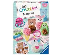 Ravensburger BeCreative 12028010 - Pompones Kawaii para niños a Partir de 6 años