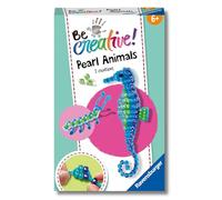 Ravensburger BeCreative Bead Animal Seahorse - Juego de Manualidades para niños a Partir de 6 años, Animales de Perlas de Caballito de mar para niñas y niños - 18428 - Regalos de cumpleaños