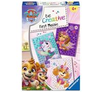 Ravensburger BeCreative Mosaic Paw Patrol, Set de Manualidades para niños a Partir de 4 años, Que CREA mosaicos para niñas y niños, 12028012