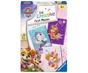 Ravensburger BeCreative Mosaic Paw Patrol, Set de Manualidades para niños a Partir de 4 años, Que CREA mosaicos para niñas y niños, 12028012
