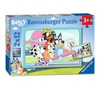 Ravensburger - Bluey - Puzzle infantil de 2x12 piezas, colección Ravensburger Bluey ㅤ