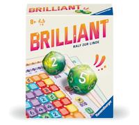 Ravensburger - Brilliant, Roll and Write, Juegos de Mesa Niños 8 Años o más, 1-6 Jugadores, Juegos de Dados, Juego para Fiestas, Regalo Niño 8 años, Juegos de Mesa Familia, Edicion en Español