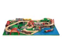Ravensburger BRIO 33025 - Juego de Tren de Madera con Decorado