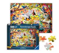 Ravensburger Busy Birdies - Rompecabezas de 1000 Piezas | Diseño único de Piezas | Tecnología Softclick | Regalo Ideal para los entusiastas de los Rompecabezas