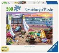 Ravensburger Cabana Retreat 500 piece Jigsaw Puzzle for Adults (Importación USA)