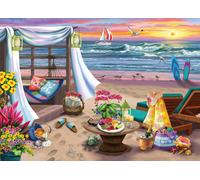 Ravensburger Cabana Retreat 500 piece Jigsaw Puzzle for Adults (Importación USA)