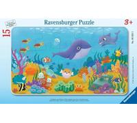 Ravensburger Puzle infantil con marco 15 piezas para niños a partir de 3 años