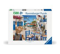 Ravensburger Cats of Mykonos 1500 Piebras de rompecabezas Puzzle | Gran actividad grupal | Marca de renombre | Material certificado por FSC