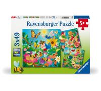Ravensburger - Children's Puzzle - Set of 3 49-Piece Puzzles - The World of Inse