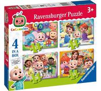 Ravensburger Cocomelon 4 IN Caja (12 , 16 , 20 , 24 Piezas) Puzle Rompecabezas