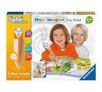 RAVENSBURGER - Coffret complet lecteur interactif + Livre Imagier A la ferme Tiptoi