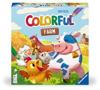 Ravensburger - Colorful Granja, Juegos de Mesa 5 Años o más, 1-4 Jugadores, Regalo 5+ años, Entretenimiento para la Familia, Versión en Español