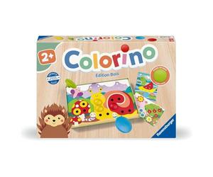 Ravensburger - Colorino - Juego Educativo de Madera a Partir de 2 años - Aprende Colores - Desarrollo de la motricidad y la Creatividad - 24704 - Versión en francés