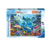 Ravensburger Coral Reef Retreat - Rompecabezas de 1000 piezas para adultos y niñ