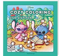 Ravensburger Cozy Coloring Disney - Lilo & Stitch, Cozy Malbuch fü (Tapa blanda)