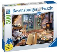 Ravensburger Cozy Retreat 500 Piece Large Format Jigsaw Puzzle (Importación USA)