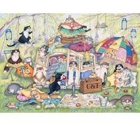 Ravensburger Crazy Cats Lazy Summer Afternoon 1000 Piece Jigsaw Puzzles for Adul