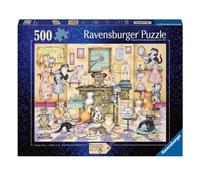 Ravensburger Puzzle Crazy Cats Tabby & Co de 500 piezas para adultos y niños a partir de 10 años