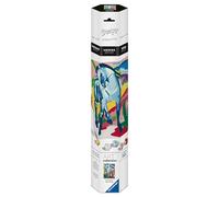 Ravensburger CreArt 12022325 - Caballo Azul (Franz Marc) - Pintura por números para Adultos, Kit de Pintura con Pinceles y Pinturas acrílicas, Regalo para Mujeres y Hombres, Pintura sobre Lienzo