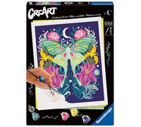 Ravensburger CreArt 12023096 Pixie Cold: Luna-Motte - Pintura por números a Partir de 12 años