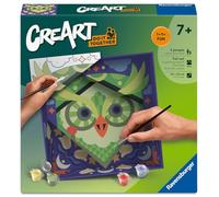 Ravensburger CreArt 12023153 Do it Together: Búho - Pintura por números para niños a Partir de 7 años y Adultos