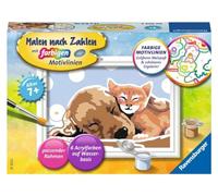 Ravensburger-CreArt 20055 Malen Nach Zahlen 20055-Amor Animal-Niños a Partir de 9 años, Multicolor, Mittel