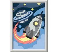 Ravensburger-Espacio Pintura por números 20292 - Aventura Espacial - Niños a Partir de 7 años, Multicolor, Mittel