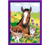 Ravensburger Malen nach Zahlen-CreArt 20299 Animal Ravensburger 20299-Pintura por números para niños a Partir de 9 años, Multicolor, Mittel