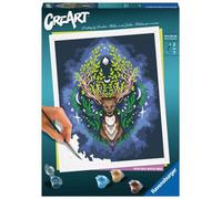 Ravensburger CreArt 23640 Pixie Cold: Ciervo místico - Pintura por números para Adultos, Kit de Pintura DIY con Pinceles y Pinturas acrílicas, Regalo para Mujeres y Hombres, Pintura para Adultos