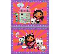 Ravensburger CreArt 23754 - La casa de muñecas de Gabby: Pintura por números para niños a Partir de 5 años, Set de Pintura con Marco, Pincel y Pinturas acrílicas, Regalo para niños y niñas