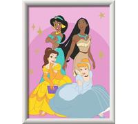Ravensburger- CreArt 23766 23766-Pintura por números de Princesas Disney para niños a Partir de 9 años, Color Azul (RAVE23766)
