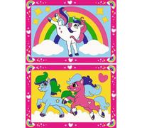 Ravensburger CreArt 23983-Pintura por números (5 años), diseño de Ponis mágicos con Arco Iris (23983)